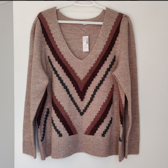 🍁❄️NWT, Reitmans signature, beige warm sweater, fall, spring, winter - Picture 4 of 14
